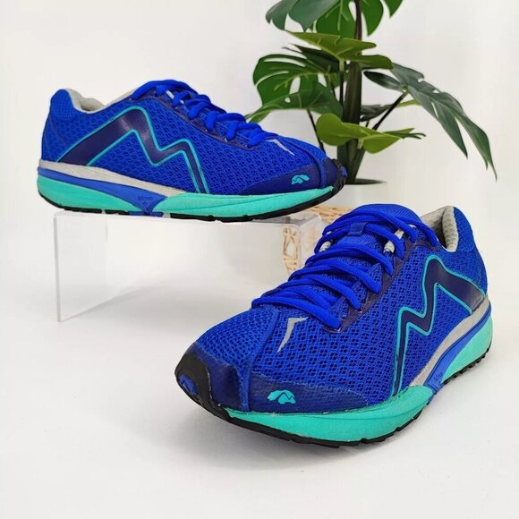 Karhu Women's Strong Fulcrum Ride Blue Mesh Running Shoes Size 9 US - Picture 1 of 10